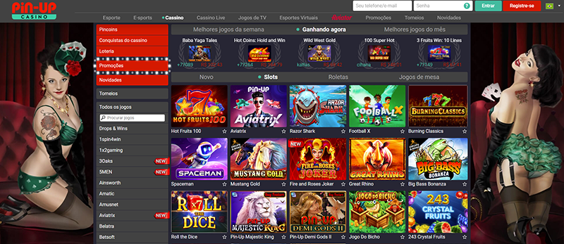 pin-up betting games