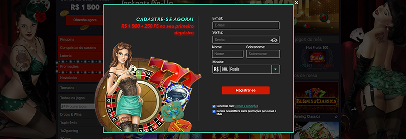 pin-up casino login
